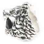 Gucci Lion Head Ring Accessory Colored Stone Silver Black 16 — view 4