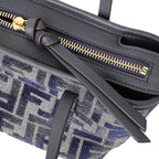 Fendi Handbag Roll Mini Blue — view 9