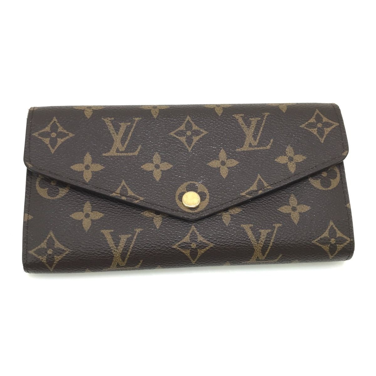 Louis Vuitton Bi-Fold Long Wallet Monogram Portefeuille Sarah — view 2