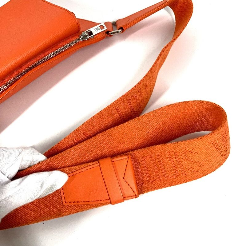 Louis Vuitton Body Bag Bum Nv Taurillon Leather Orange — view 8