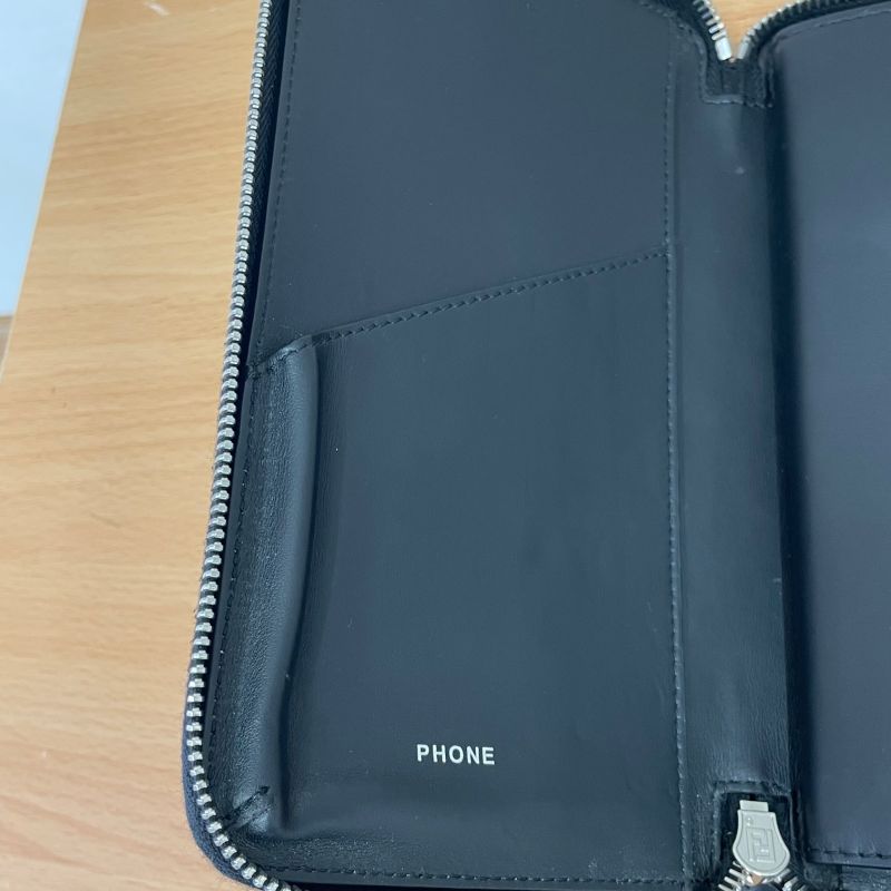 Fendi Travel Wallet Round Zipper Long — view 6