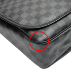 Louis Vuitton Damier Graphite Shoulder Bag Daniel GM — view 6