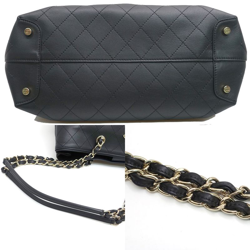 Chanel Large Shopping As4686 Leather BK Gdhardware — view 6