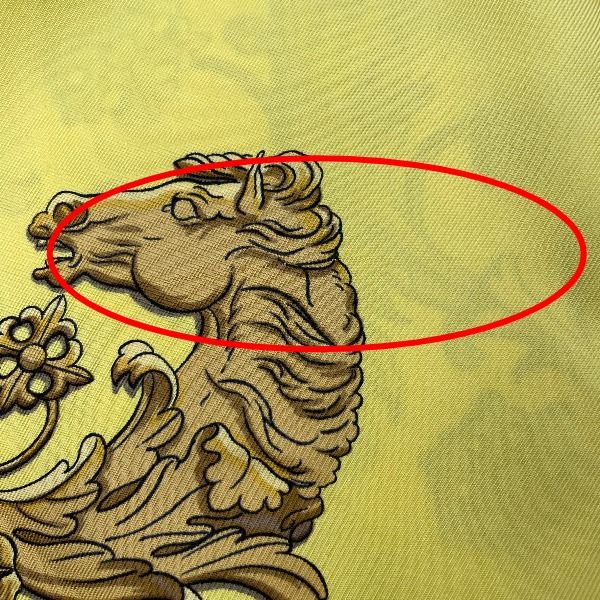 Hermes Carre 90 Scarf Ron Chien Walk To Yellow — view 9