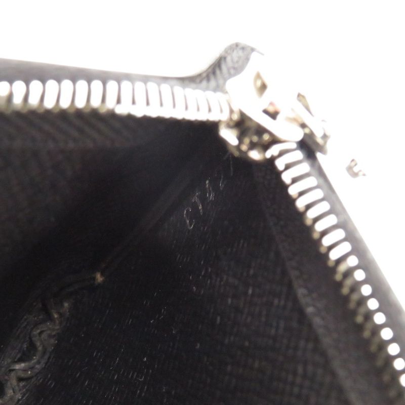 Louis Vuitton Pochette Cles Damier Graphite Black Coin Case 1070 — view 6