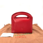 Loewe Leather Anagram 2-Way Mini Hand Chain Shoulder Bag — view 2