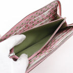 Hermes Azap Long Silk Inn Vaux Epson Rose Confetti Pink Y Wallet — view 9