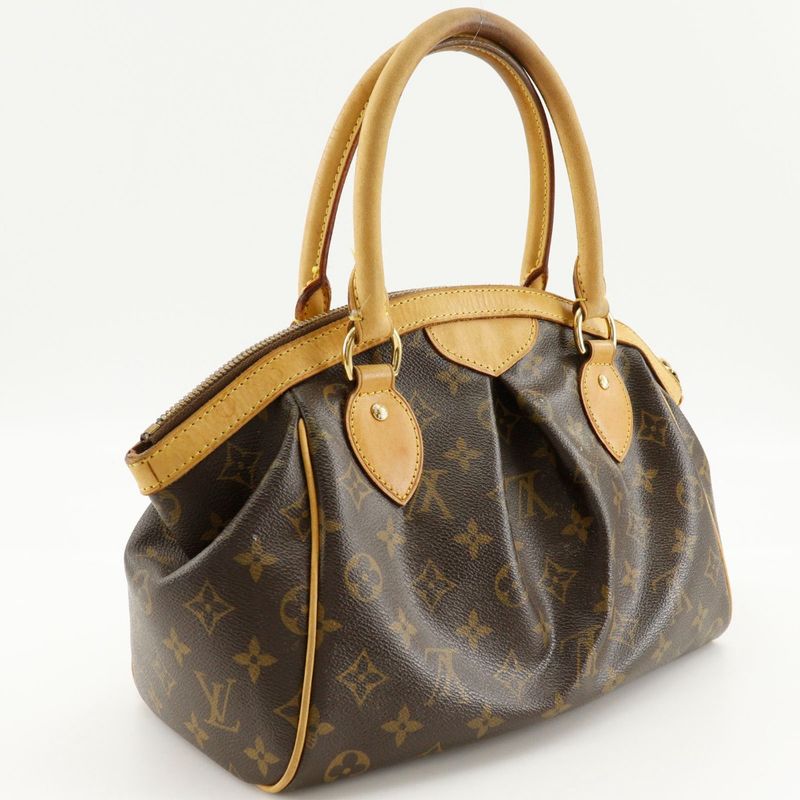 Louis Vuitton Tivoli PM Monogram Canvas Brown Ar2048 Handbag — view 3