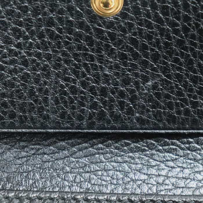 Gucci GG Marmont Compact Wallet Trifold Black — view 6