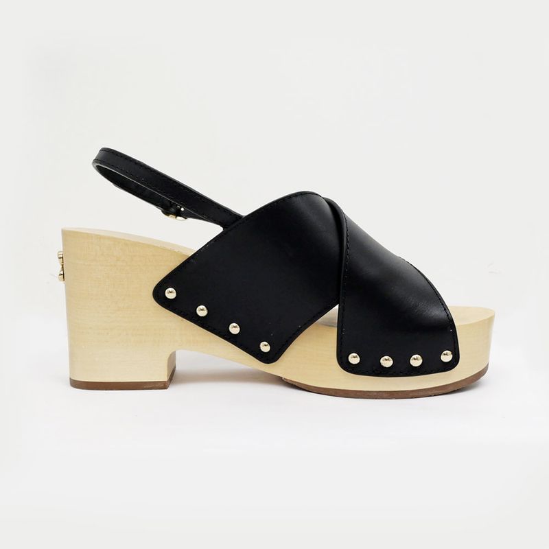 Chanel Wedge Sole Sandals Black Gdhardware Size 38 C Shoes — view 2