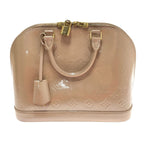 Louis Vuitton Handbag Monogram Vernis Alma PM Dune — view 2