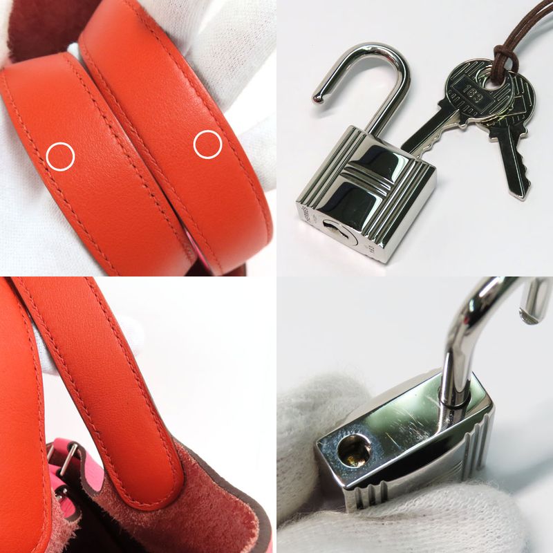 Hermes Picotin Lock PM Eclat Rose Azalea Terbatie Taurillon Clemence — view 8