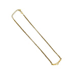 Christian Dior Vintage CD Logo Rhinestone Necklace Choker Pendant Gold 55413 — view 5