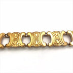 Celine Macadam Triomphe Gold Bracelet Small Items — view 8