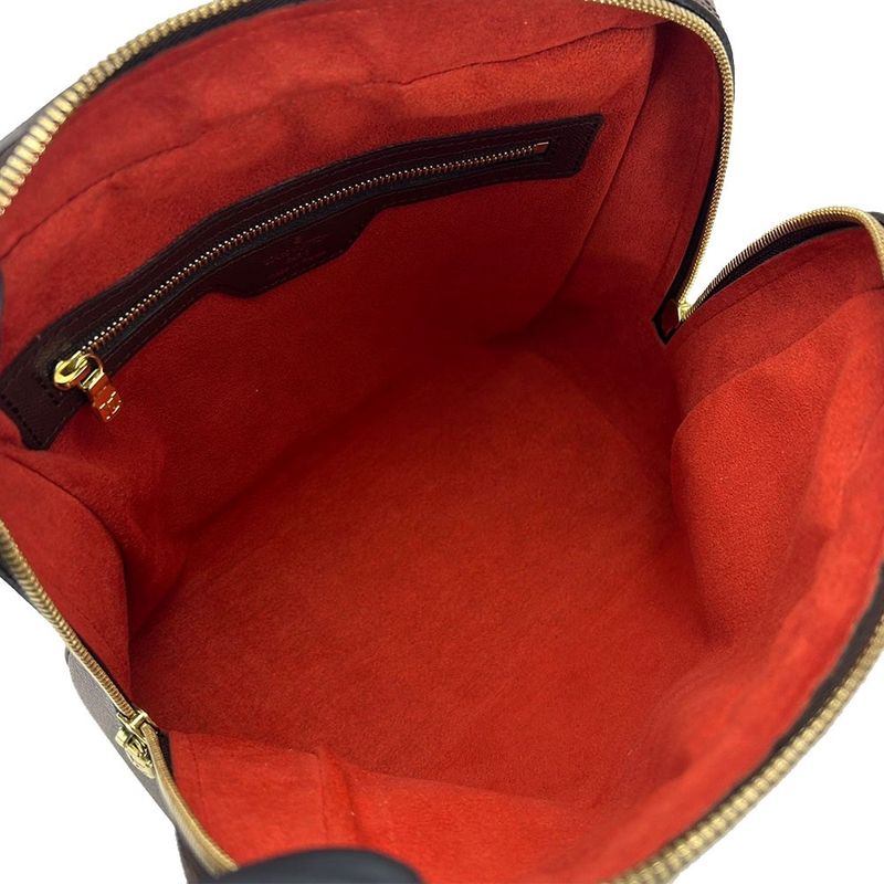 Louis Vuitton Handbag Brera Damier Ebene Goldhardware Leather Everyday — view 2