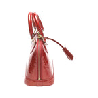 Louis Vuitton Monogram 2-Way Bag Alma BB Handbag Red — view 4