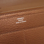 Hermes Dogon GM Midosuji Limited Chevre Bronze Silver Hardware Long — view 7