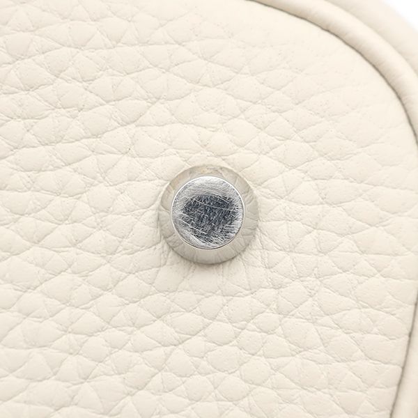 Hermes Handbag Picotin Lock MM Taurillon Clemence Cles Silver Hardware Off — view 7