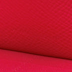 Hermes Kelly Vaux Epson a Engraved Rose Tyrian Long Wallet Silver — view 5