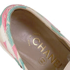 Chanel All-Print Floral Pink Sneaker — view 7