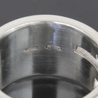Gucci G Logo Wide Ring No 11 AG 925 Silver E1634 — view 5