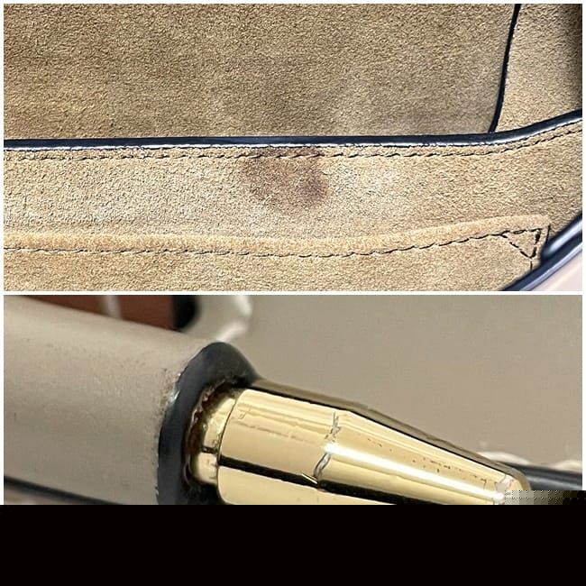 Loewe Shoulder Bag Brown Beige Gate 321.54 T20 — view 5