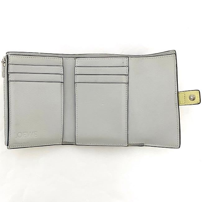 Loewe Trifold Wallet Yellow Anagram — view 7