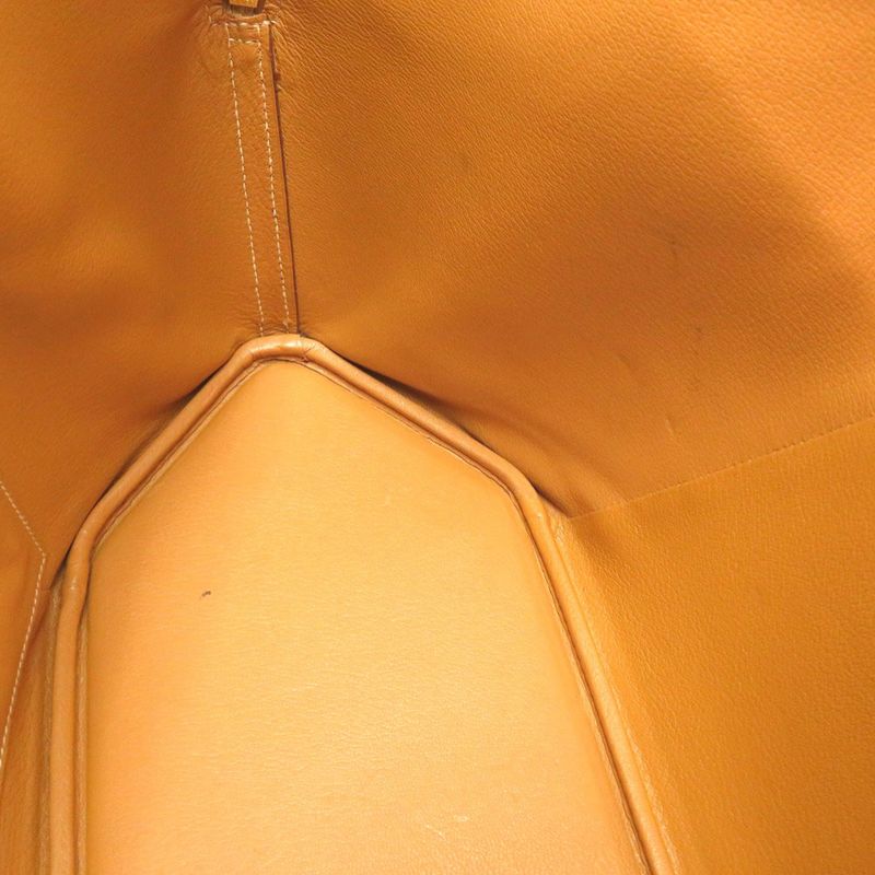 Hermes Ile De Beau Vaux Chamonix Natural Gold Hardware 00 Handbag — view 7