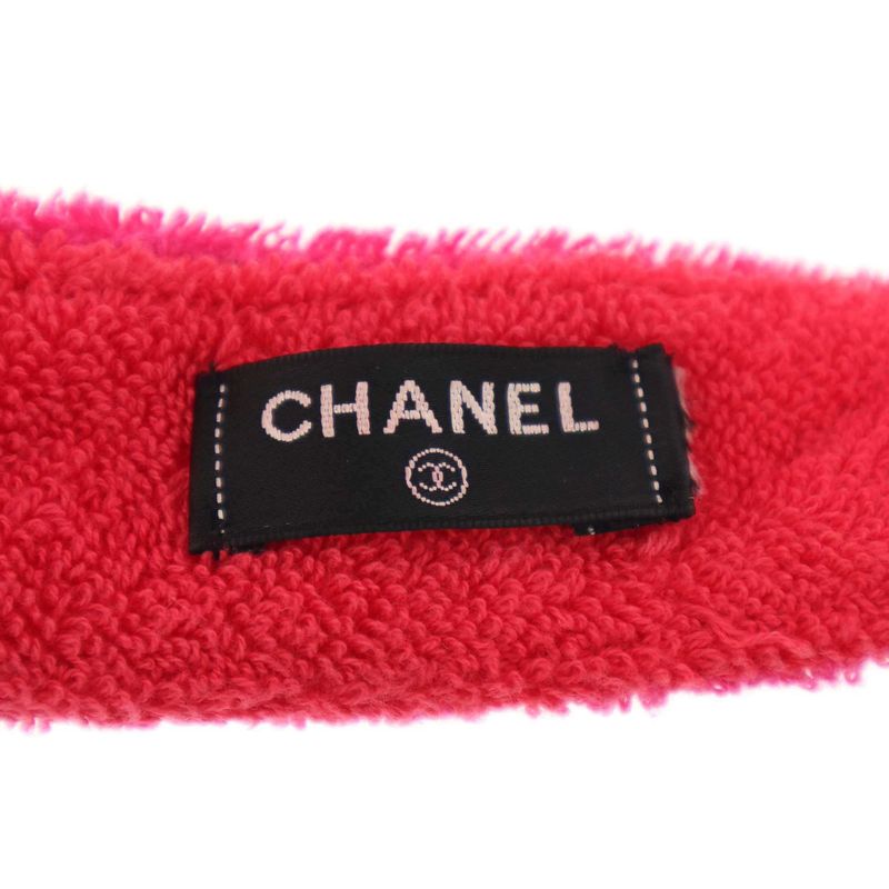 Chanel Pile Sun Visor Pink — view 4
