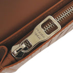Louis Vuitton Portefeuille Blazer NM Epi Leather Brown Long Wallet — view 8
