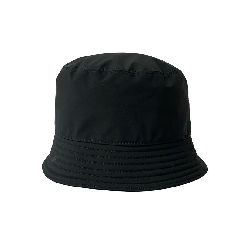 Prada Sports Logo Cotton Bucket Hat Accessory L Black 84155 — view 4
