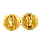 Chanel Vintage Large Earrings Coco Mark — view 4