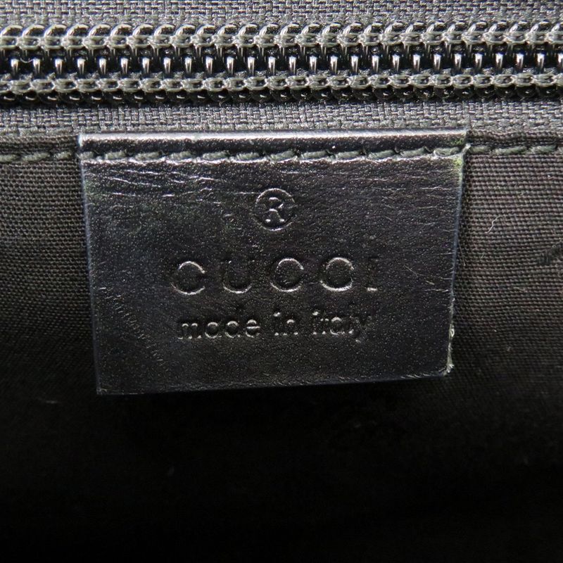 Gucci GG Imprime Black Messenger Bag Shoulder 0164 — view 8