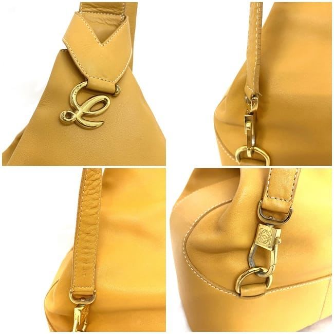 Loewe Shoulder Bag Camel Orange Anton — view 8