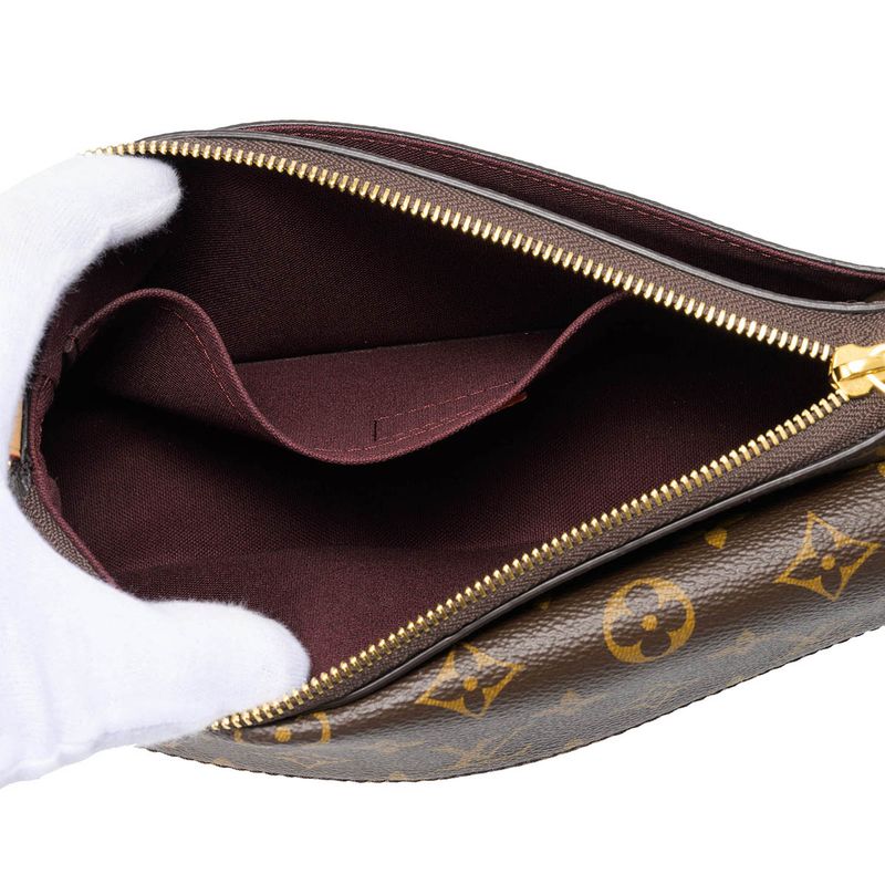 Louis Vuitton Shoulder Bag Vivacite Monogram Brown — view 5
