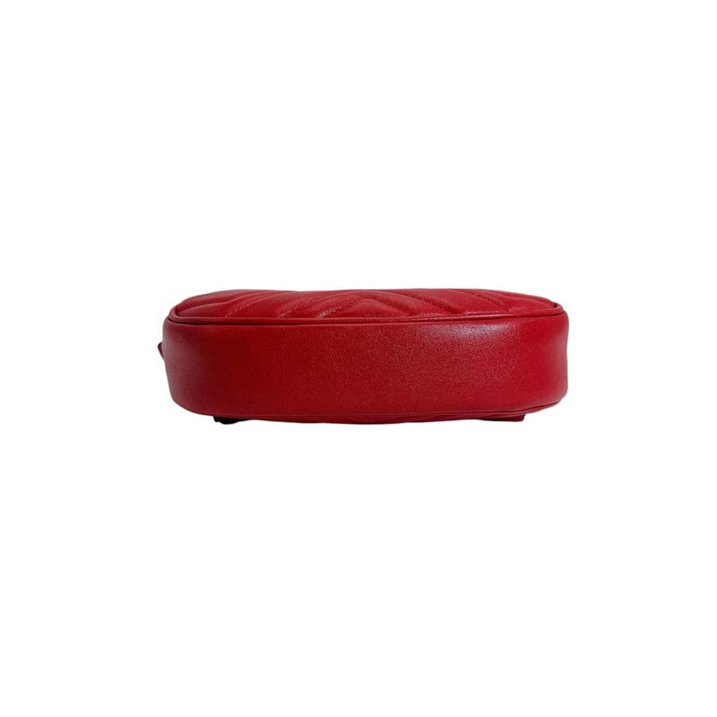 Gucci Body Bag GG Marmont Red — view 4