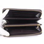Louis Vuitton Zippy Wallet Round Zipper Monogram Vernis Amarante Wine — view 6