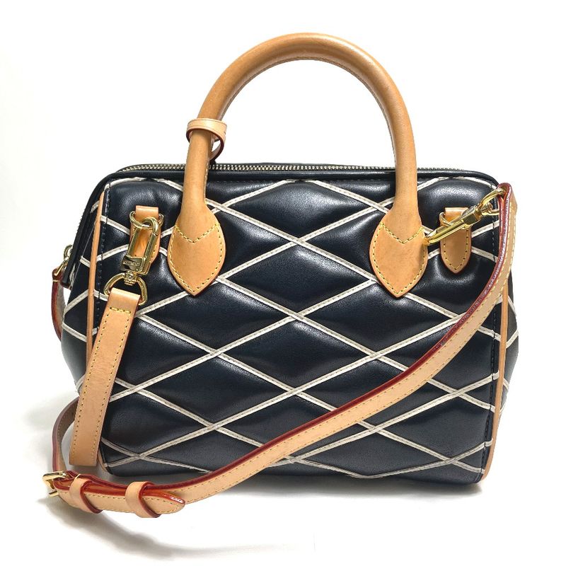 Louis Vuitton Handbag Marthage Duc BB Lambskin Noir Black — view 3