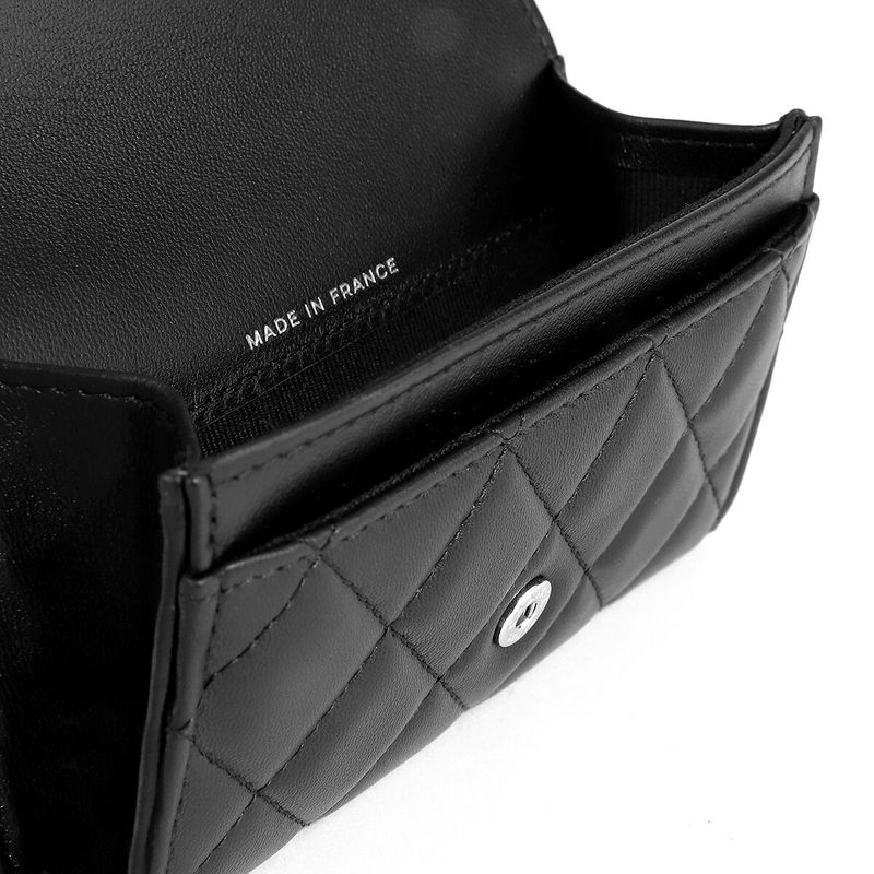 Chanel Card Case Black — view 7