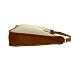 Hermes Vespa PM Toile Ash Buffalo Leather