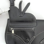 Christian Dior Body Bag Shoulder Black Saddle — view 6