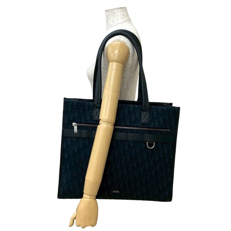 Christian Dior Safari Tote Bag Oblique Canvas