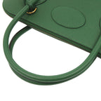 Hermes Macpherson Courchevel Vert Gold Hardware 2-Way Handbag Green — view 4