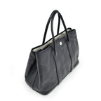 Hermes Garden Party T PM 30 Black Epson Leather Hand Tote Bag — view 3