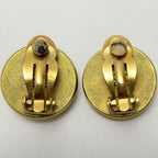 Chanel Plated Faux Pearl 94 a Gold Vintage Earrings — view 6