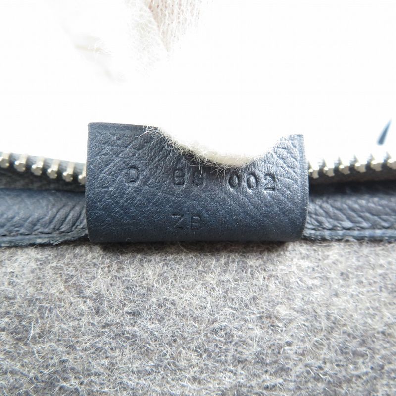 Hermes Toudou 29 Vaux Epson Felt Silver Hardware Grimoire Blue Indigo Lesan — view 5