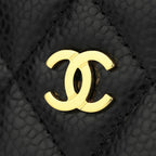 Chanel Card Case Porte-Cartes Classic Black — view 8