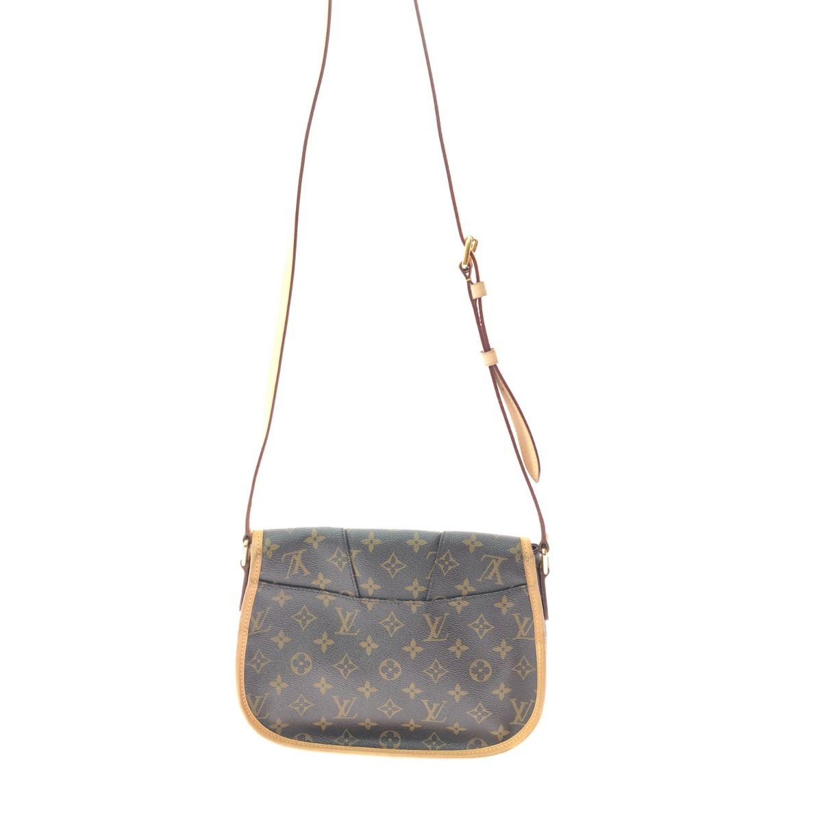Louis Vuitton Shoulder Bag Monogram Menilmontan PM Brown — view 2