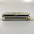 Gucci Bifold Wallet Script Zip Around Light Gray — view 6