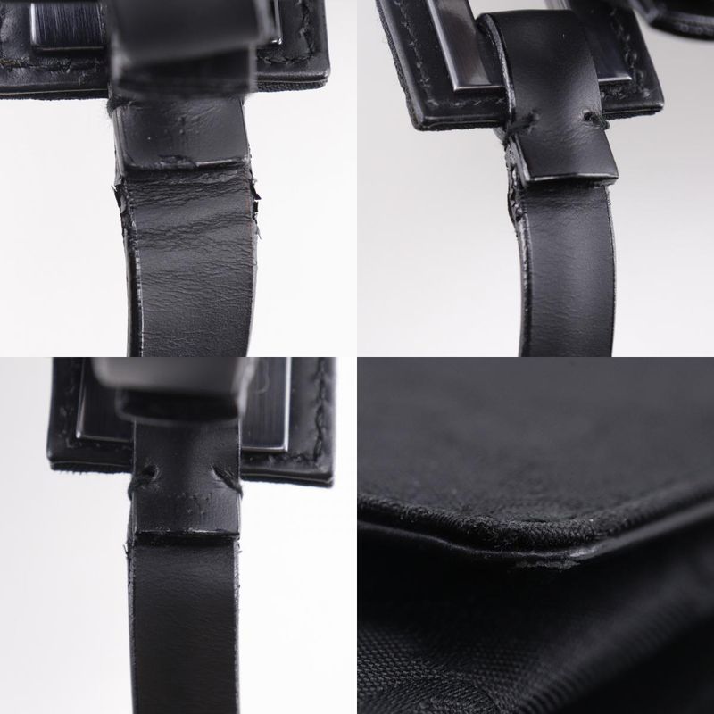Gucci GG 001.3068 Satin Black Tote Bag — view 8